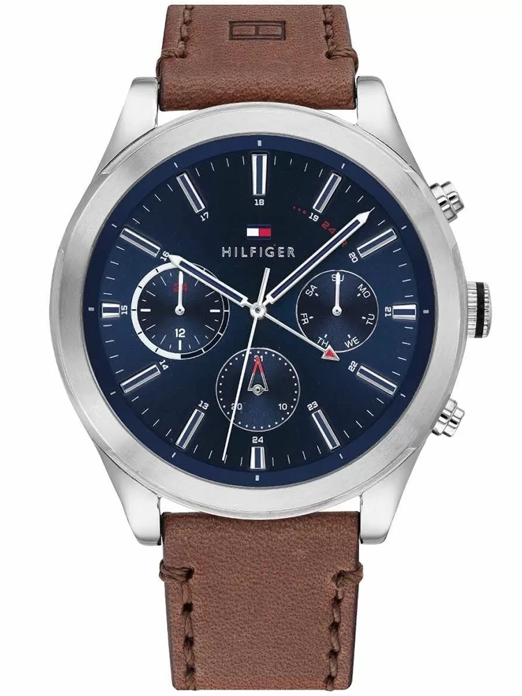 Zegarek Męski Tommy Hilfiger TH1791741 Brązowy 50M Box Na Dzień Chłopaka