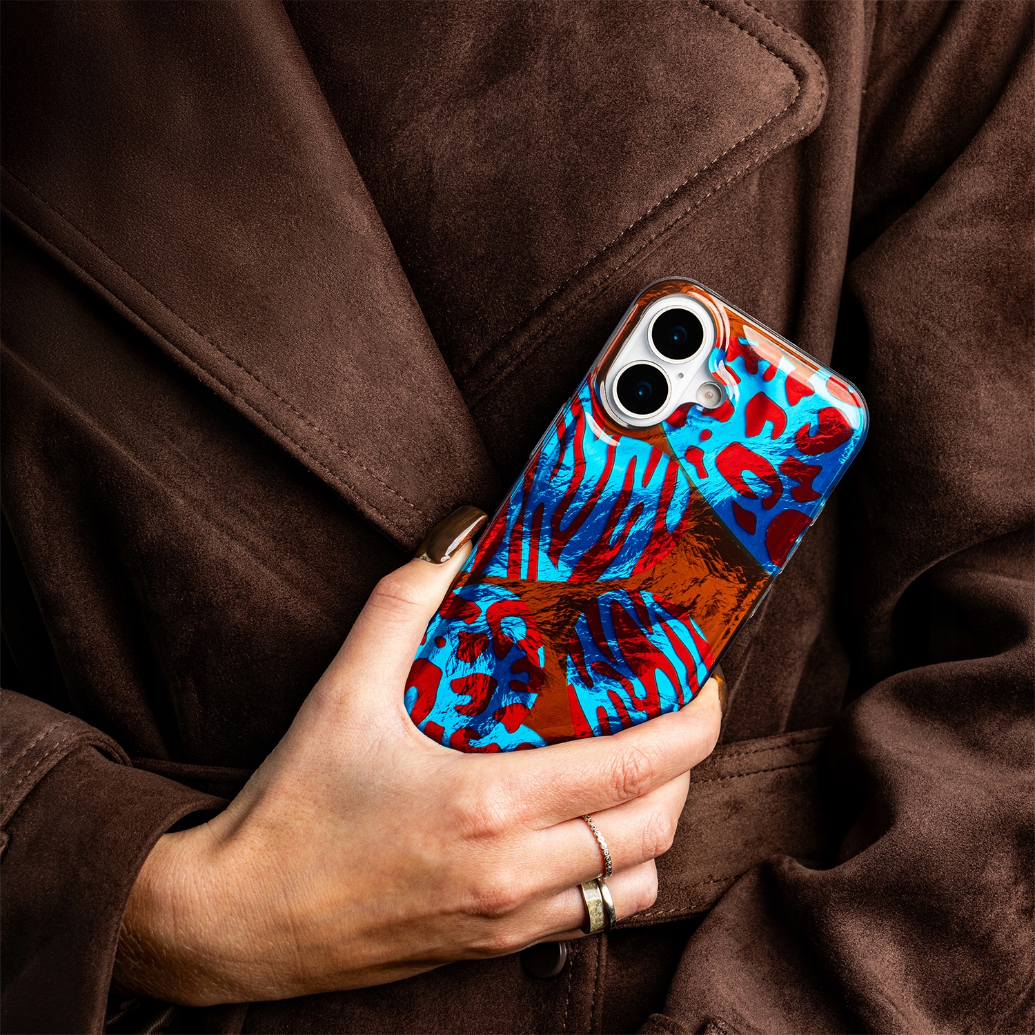 Nakładka Animal Print do iPhone 11 Kameleon