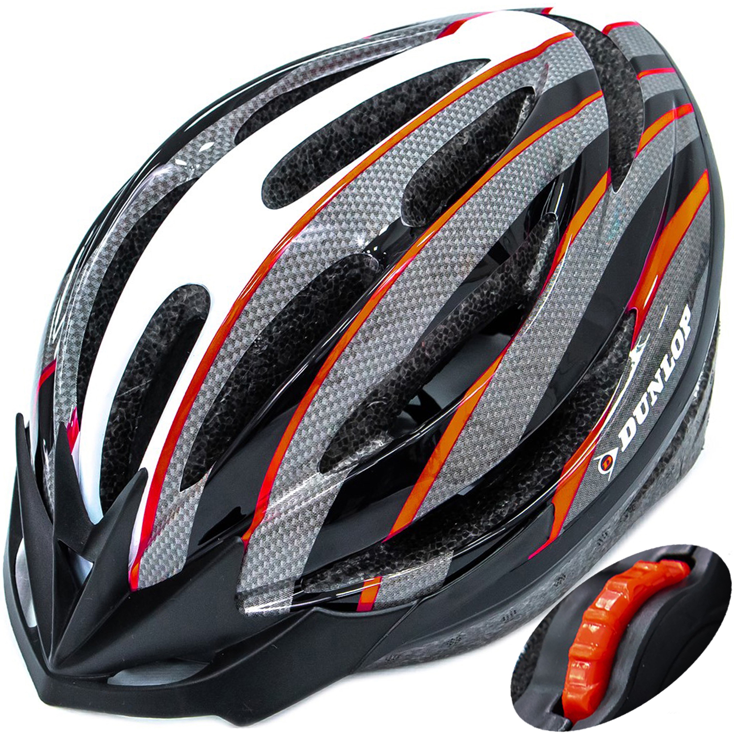 

Kask rowerowy Dunlop damski męski Czerwony roz. S