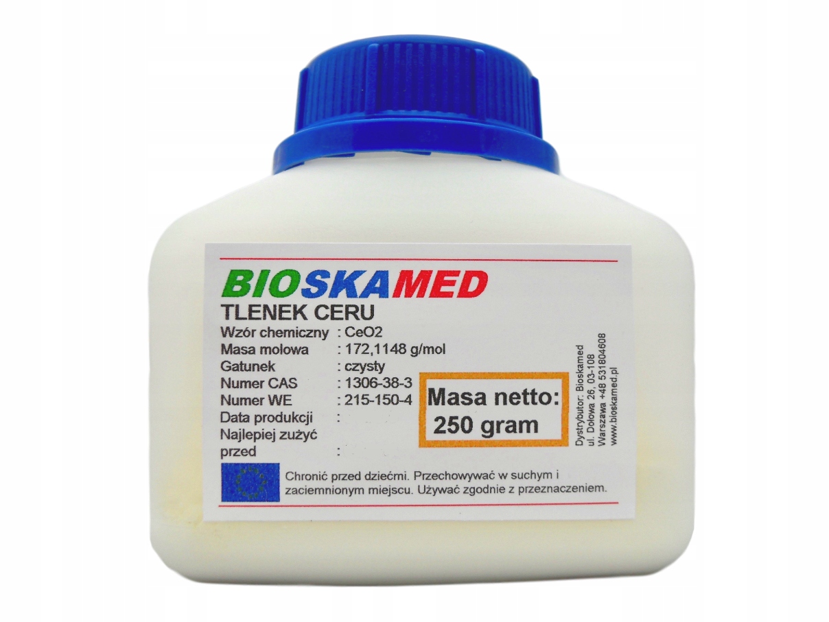 Bioskamed Tlenek Ceru 500g do polerowania