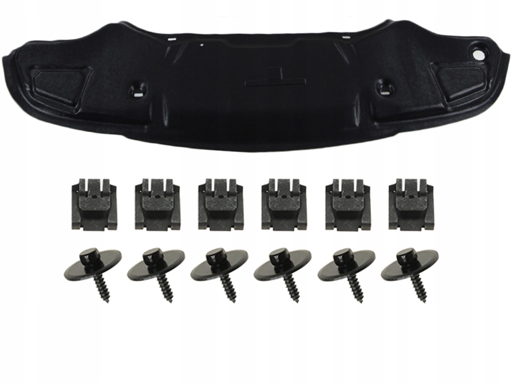 Mercedes W211 E třída 2002-09 Kryt pod chladírnu, kryt nárazníku