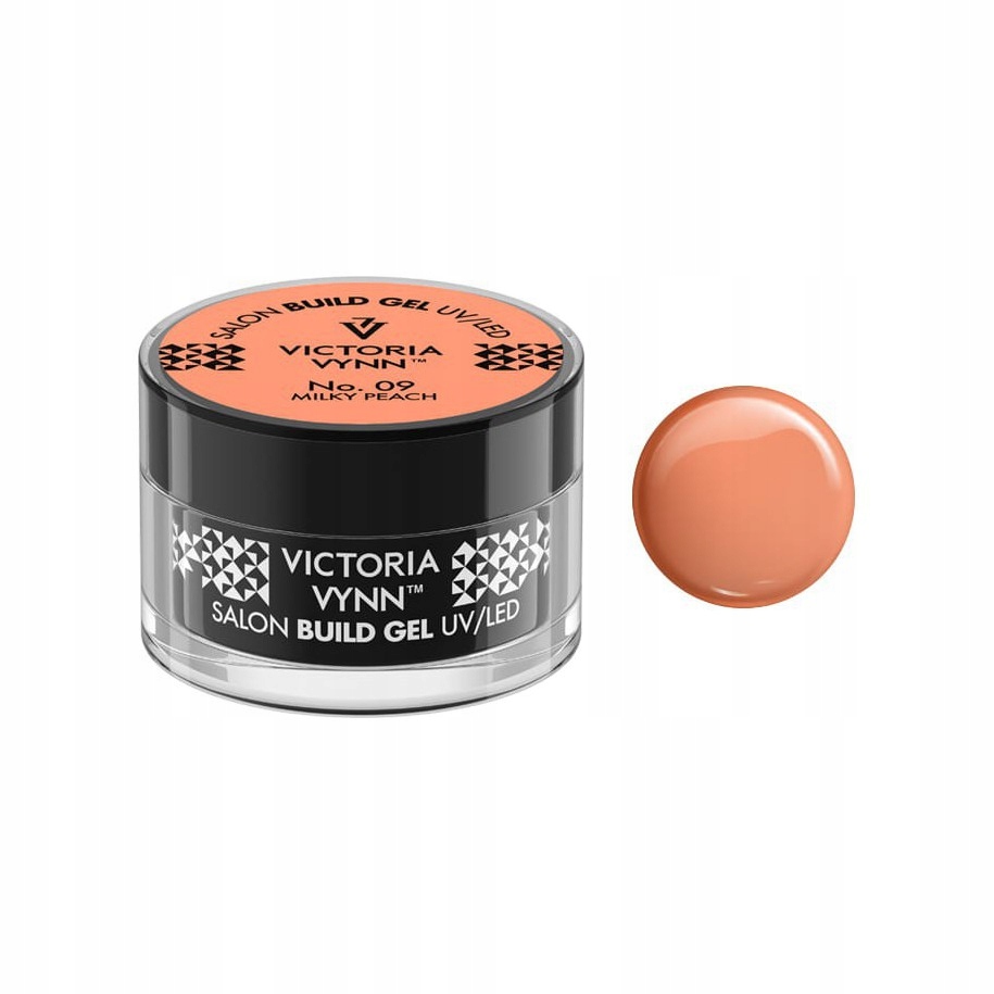 Victoria Vynn Stavební Gel Č. 09 Milky Peach 50 ML –