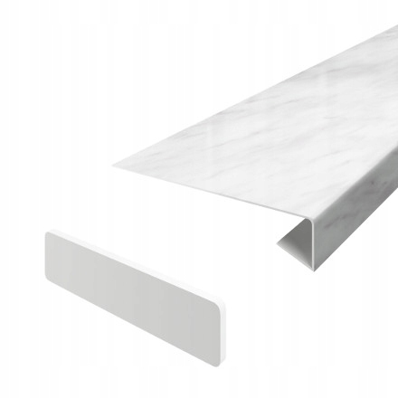 Obal Na Vnitřní Parapet Renovační Pvc Kryt Vilo 38 Cm Mramor 2M A