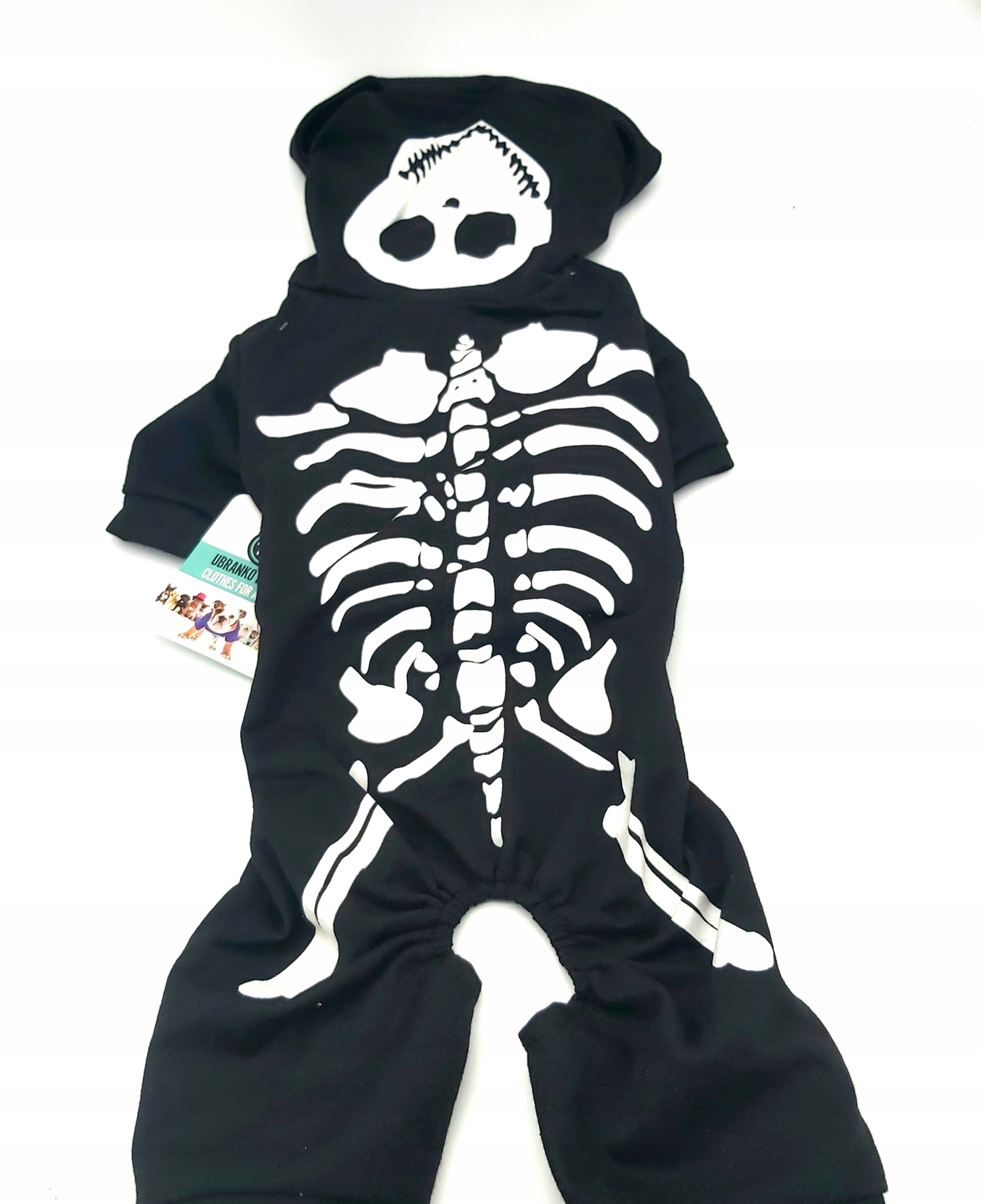 

Kostium dla psa 35cm szkielet Halloween