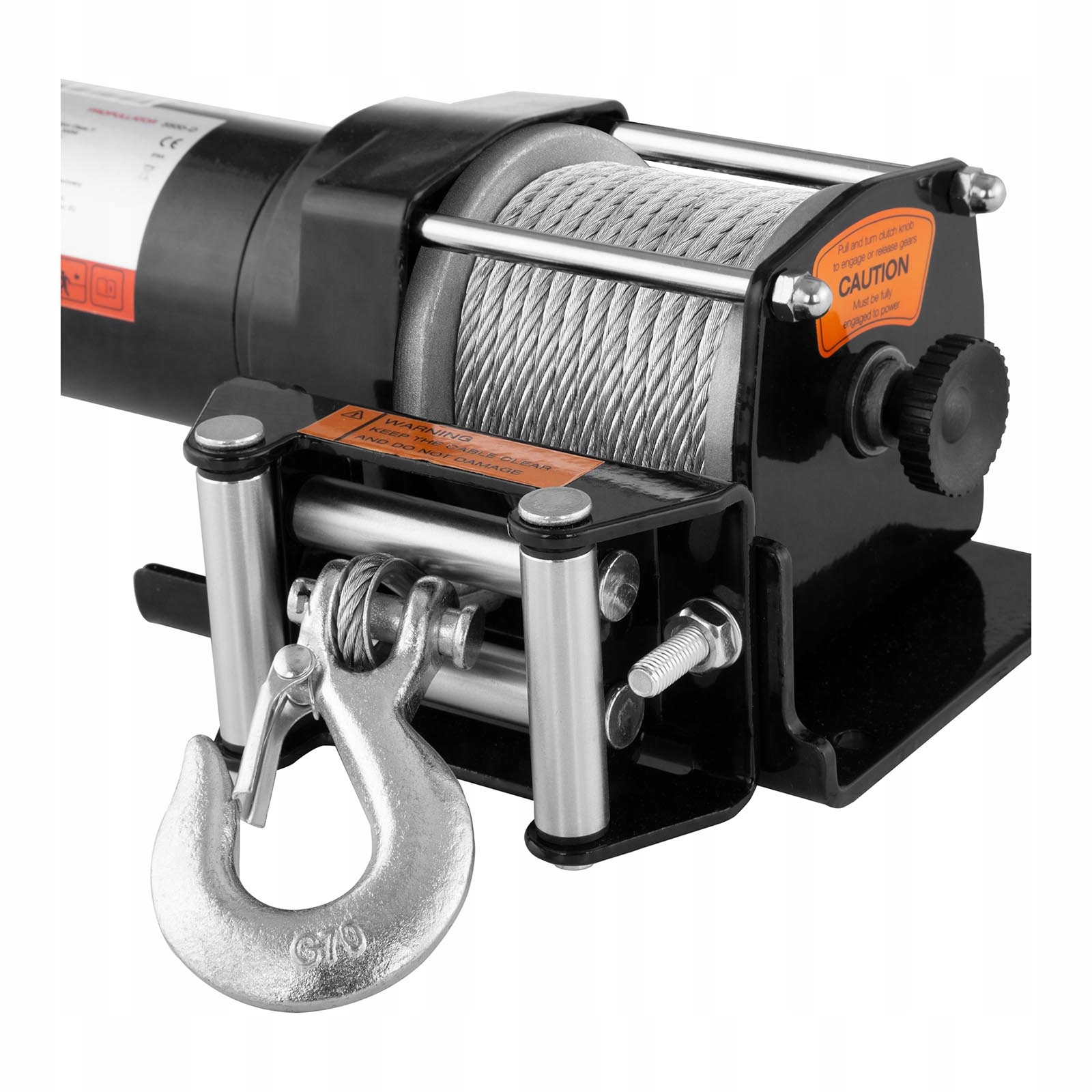 Wyciągarka linowa terenowa off road do samochodu lina 13 m uciąg 1590 kg + Model PROPULLATOR 3500-D