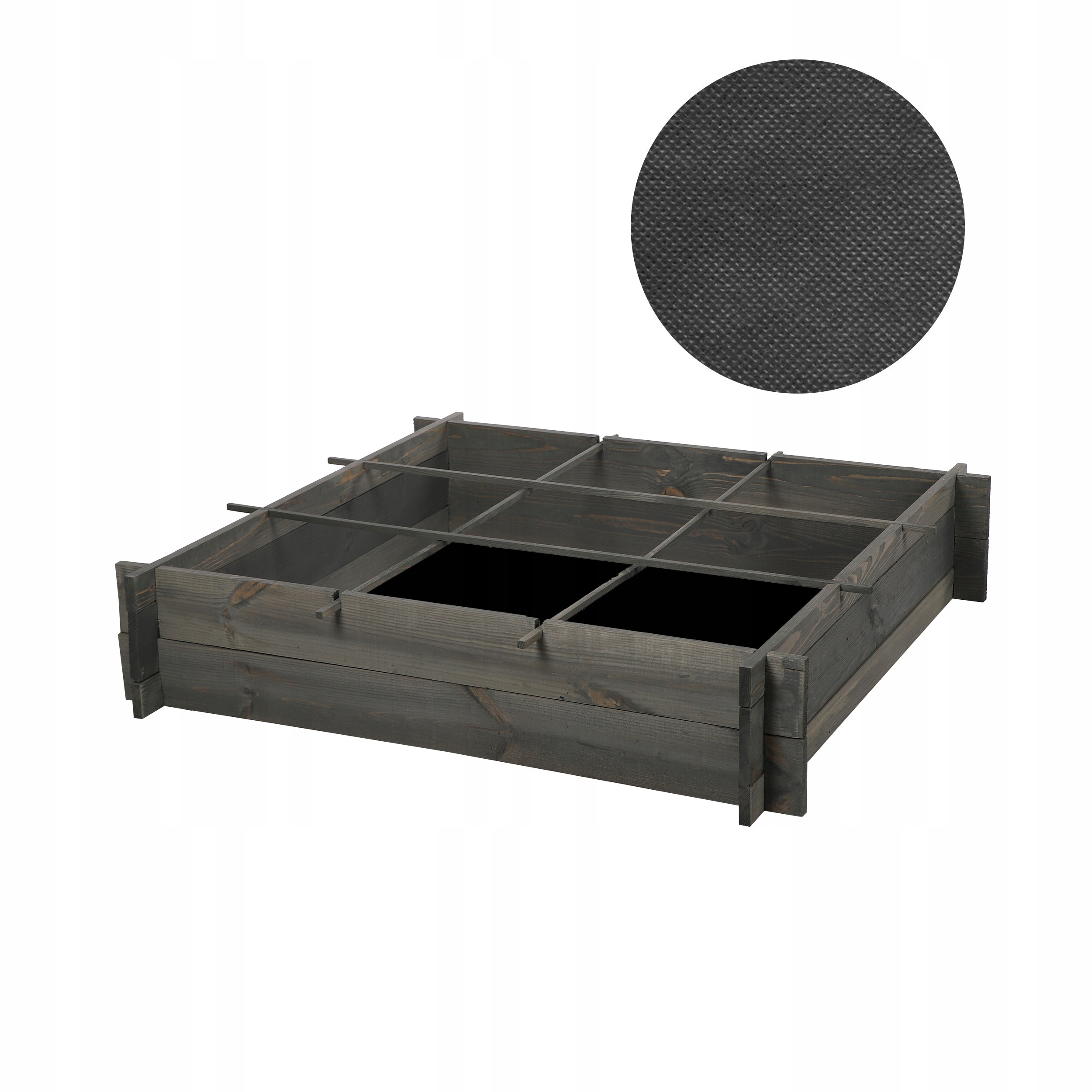 Skrzynie na warzywa zioła grządka podwyższona donica zielnik 100x100cm EKO Długość 100 cm