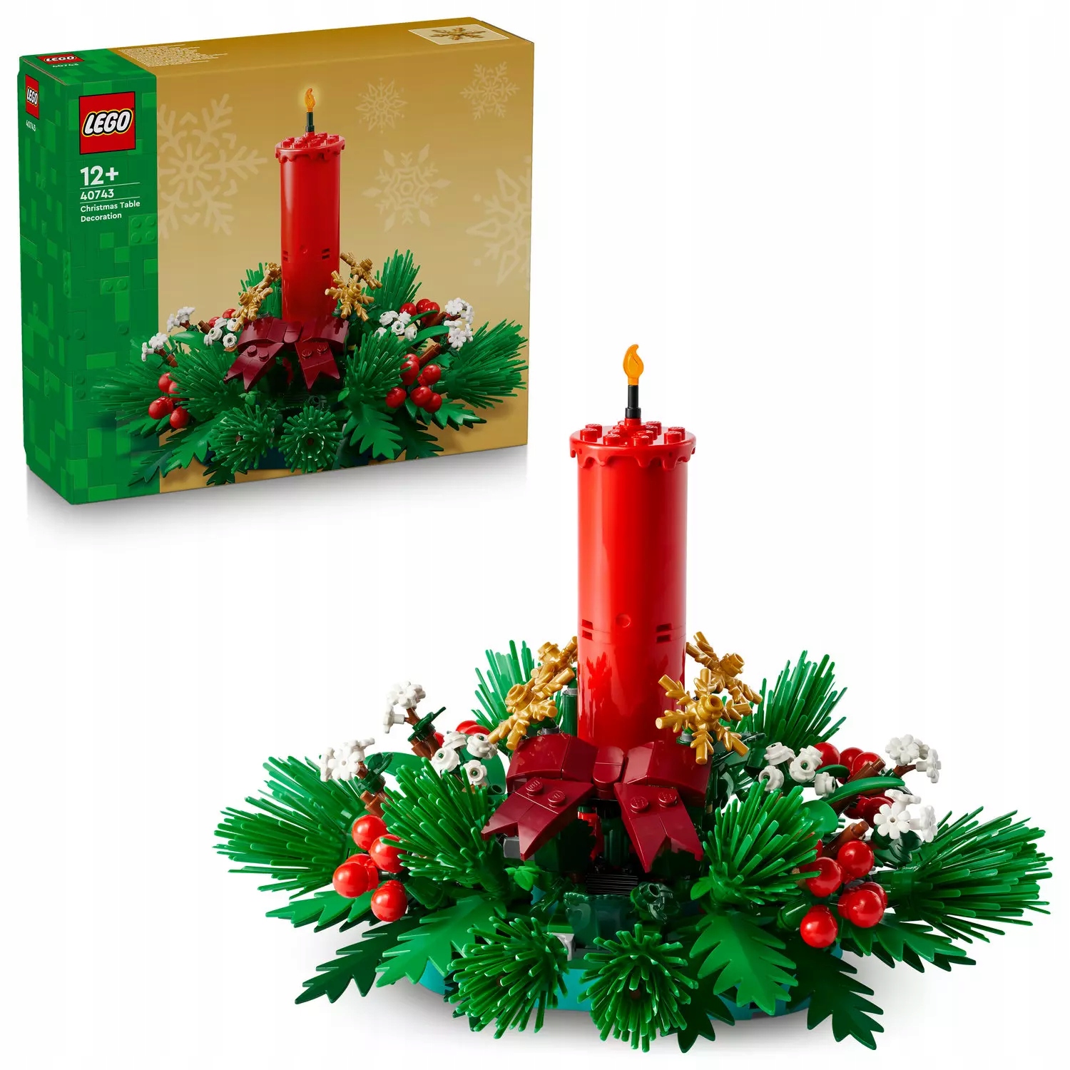 Lego Vánoční dekorace na stůl 40743