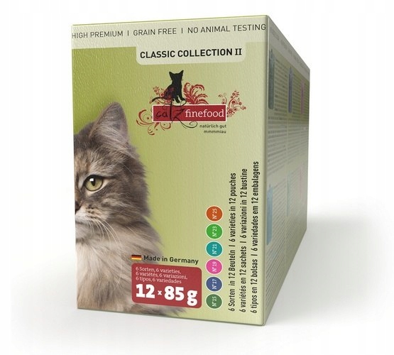 Levně Catz Finefood Classic Collection II sáčky multipack N.15-25 12x85g