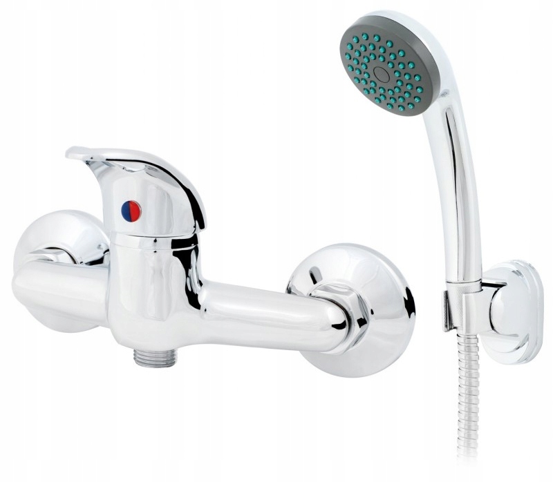 

Bateria Wannowa Ścienna Chrom Hydroland Jowisz