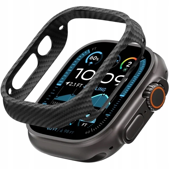 Pouzdro Aramidové Vlákno Pro Apple Watch Ultra 1/2/3 49MM Pouzdro Pouzdro