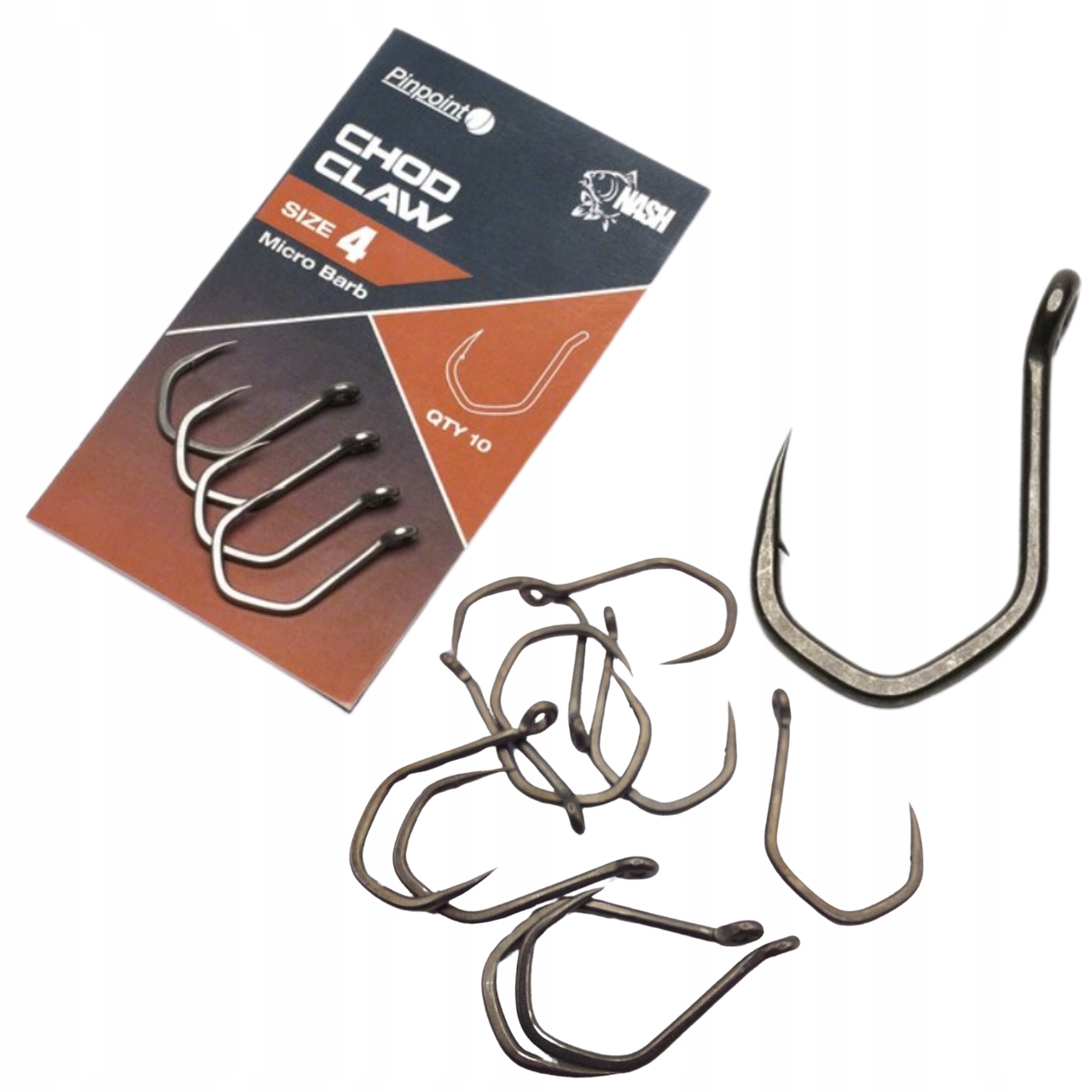 Nash Haczyki Chod Claw nr 4 10szt.