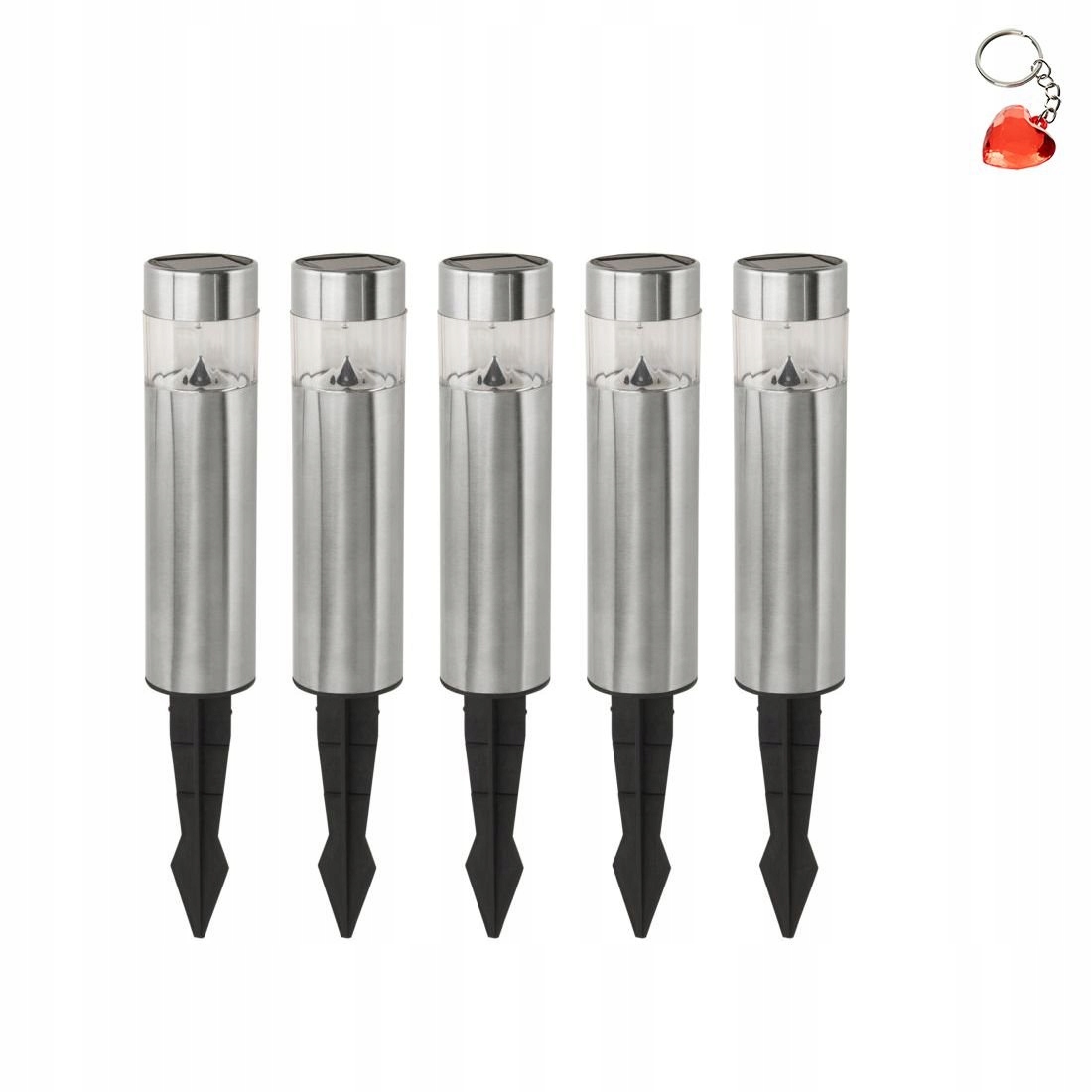 Sada 5 Led solárních zahradních lamp Solar 48631 Eglo