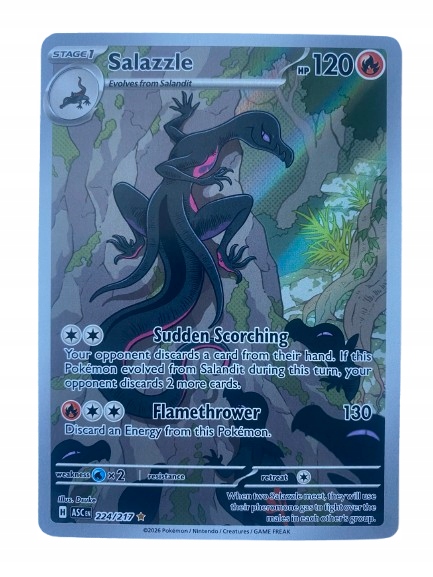 Karta Pokemon: Salazzle (ASC 224) / Ascended Heroes