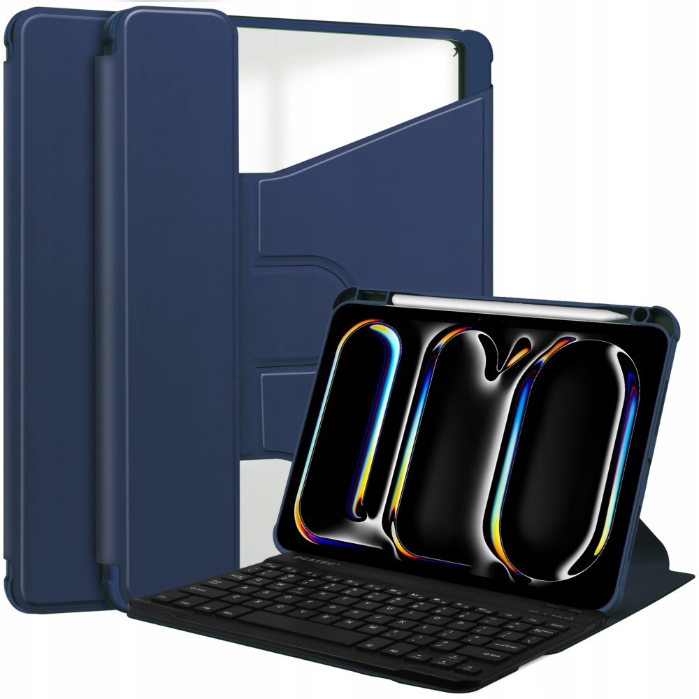 Pouzdro S Klávesnicí Pro Ipad Pro 11" 2024 Bluetooth Case Otočné Pouzdro