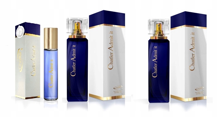 Chatler Admit It 2x100 ml 30 ml parfémovaná voda Set