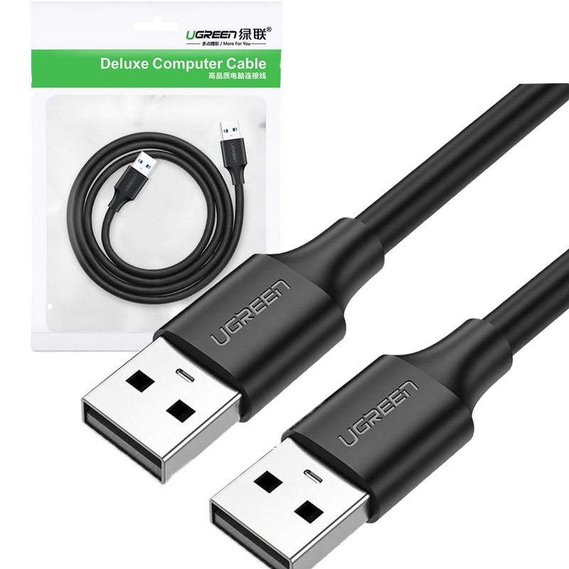 Ugreen Kabel Przewód Męski Usb 2.0 Do Usb 1M