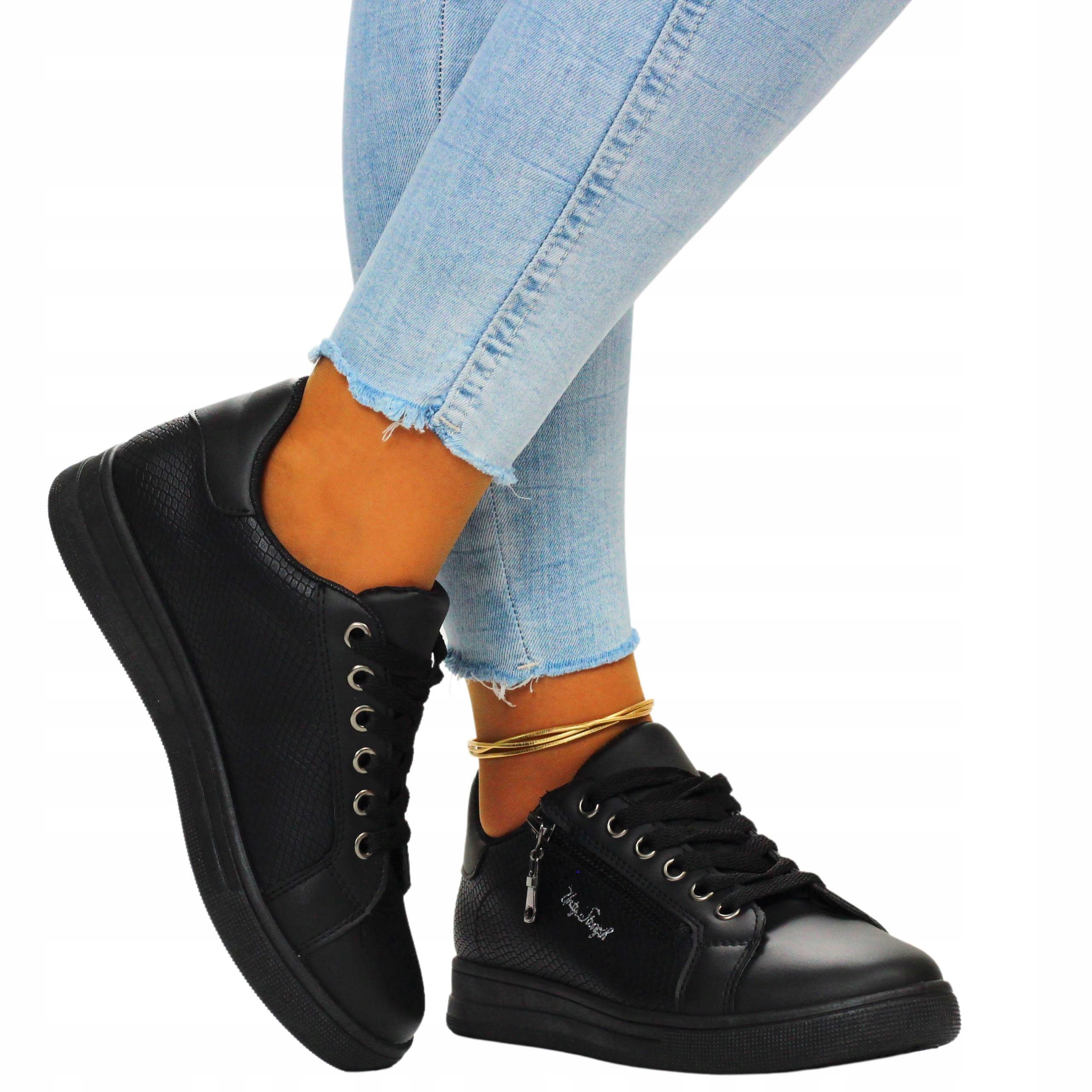 Sportovní Boty Dámské Tenisky Šněrovací Obuv 38