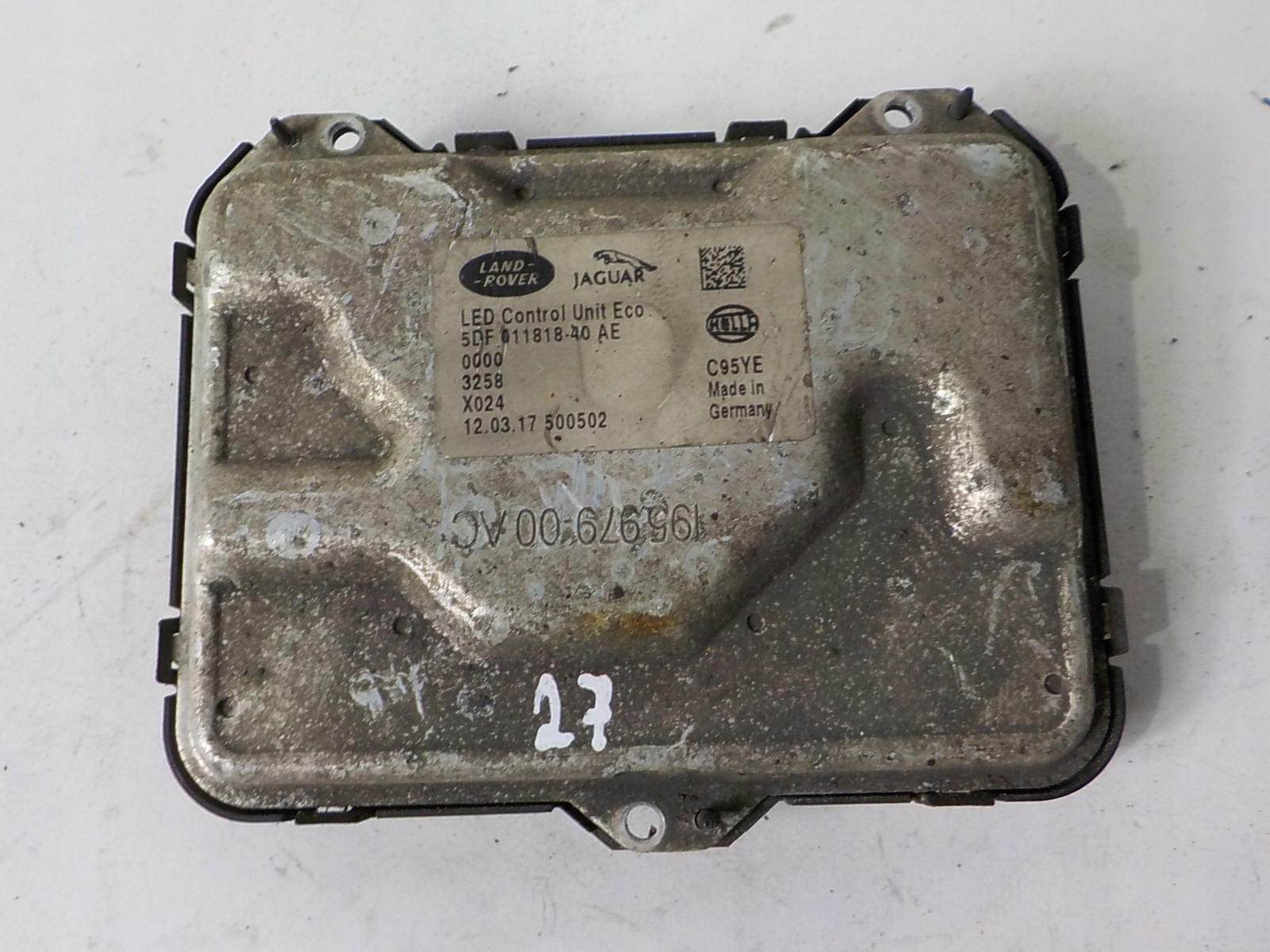 JAGUAR XF XE control unit XENON 5DF011818-40