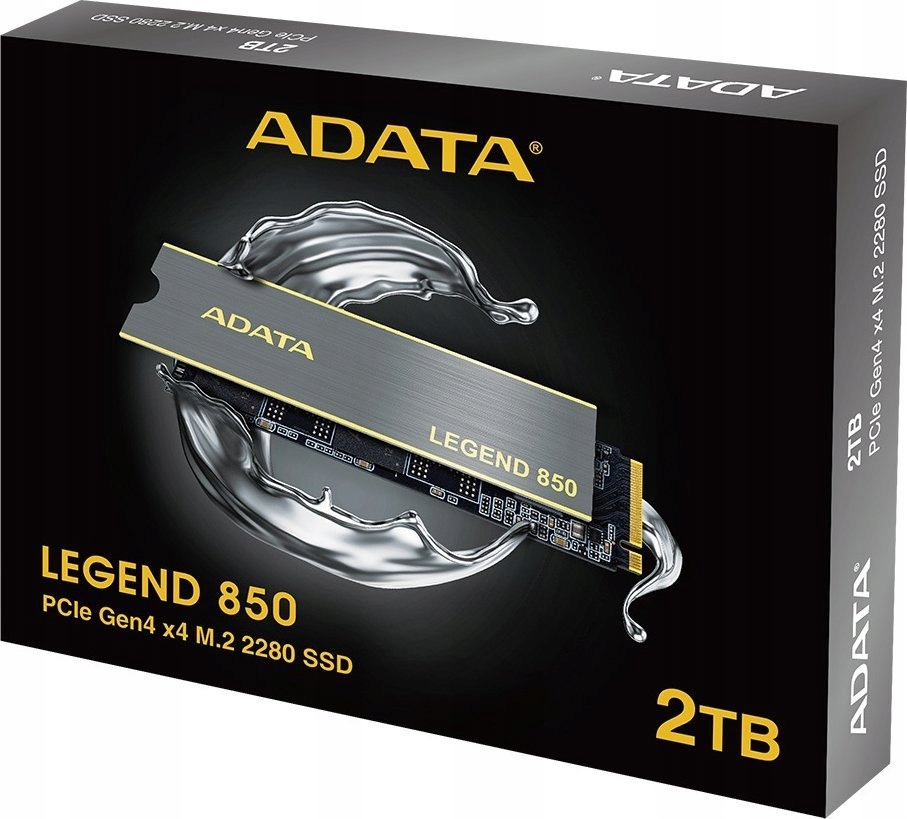 DYSK ADATA SSD LEGEND 850 2TB M.2 PCIE NVME GEN Interfejs M.2 PCIe