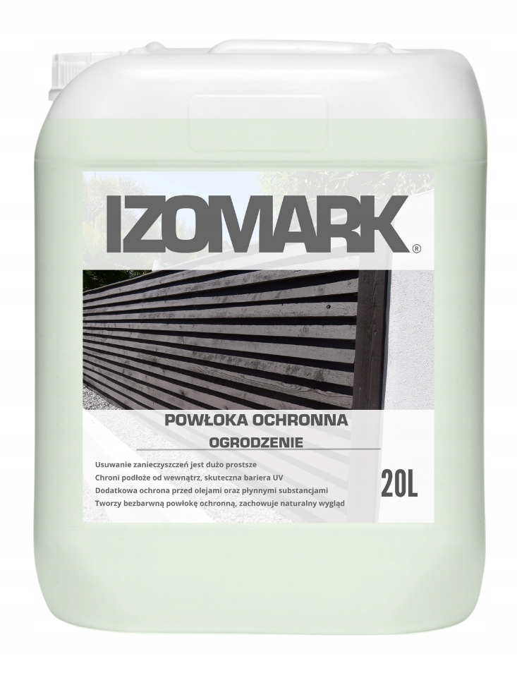 Izomark Impregnační Přípravek Na Ploty 20 L