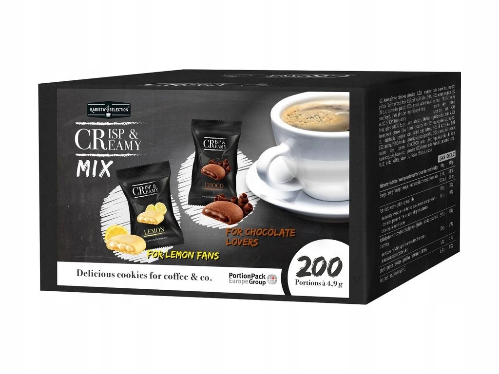 Crisp&Creamy citrón a čokoláda 200x5g