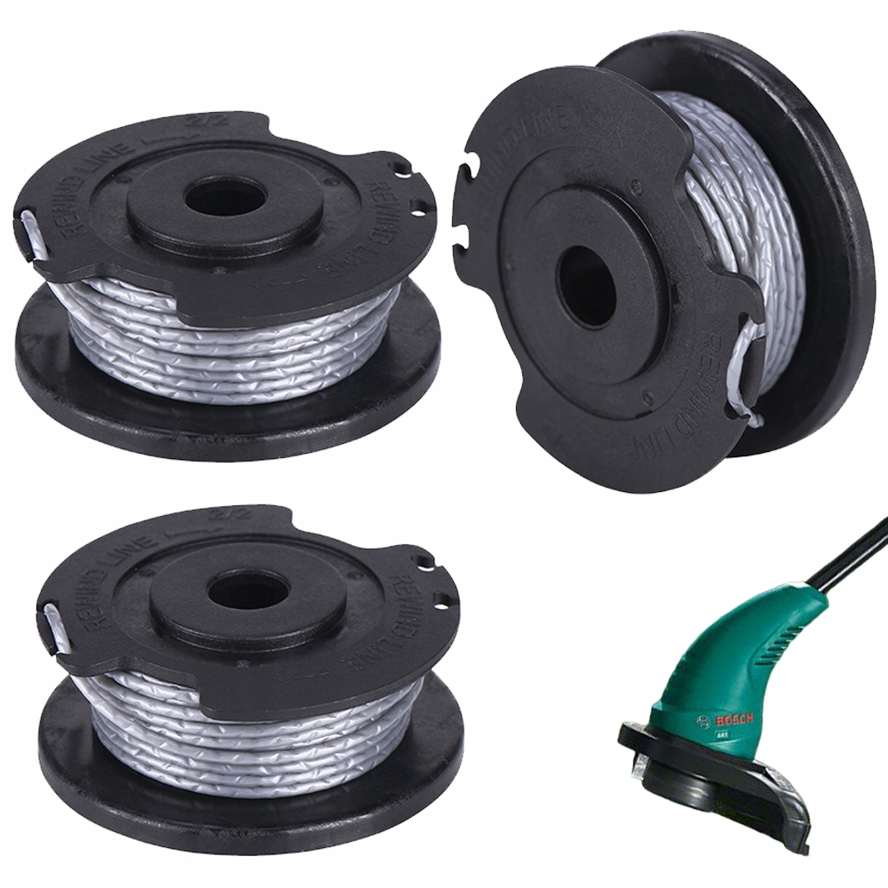 PARKSIDE SZPULA DO PODKASZARKI ŻYŁKA PRT 550 PRTA 20-LI 1,6 MM. 3 SZT