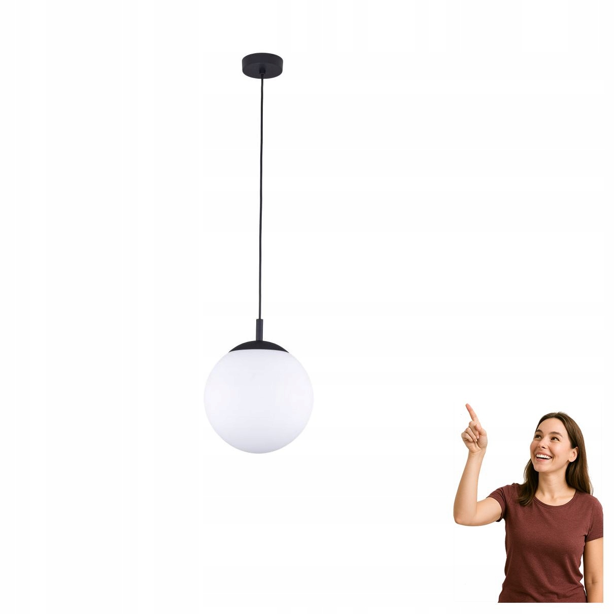 Závěsná lampa Esme White 5669 Tk Lighting