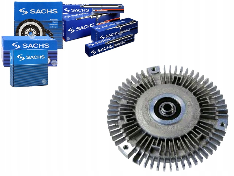 SAC2100 024 - SACHS ВИСКОЗНАЯ МУФТА MERCEDES SPRINTER 2,9 TD 9