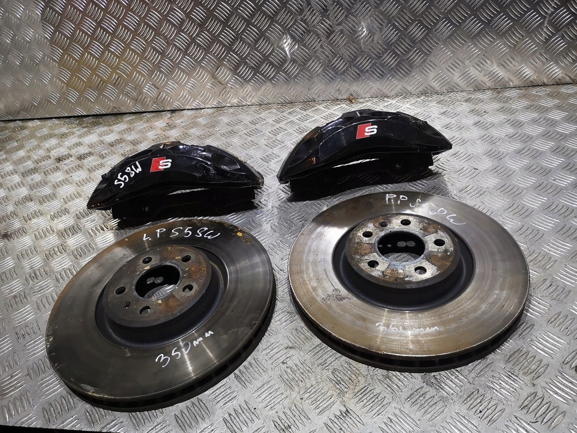 Супорти диски 350мм AUDI A4 S4 A5 S5 B9 8W компле