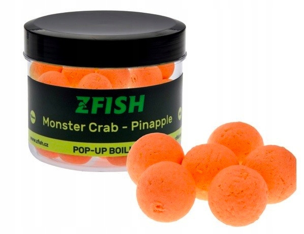 Kulki Proteinowe Karpiowe Amurowe Pop Up Zfish Monster Crab Ananas 16 mm