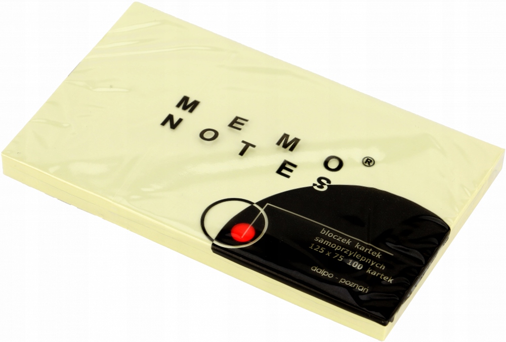 

Karteczki samoprzylepne notes 75x125mm 1000 kart