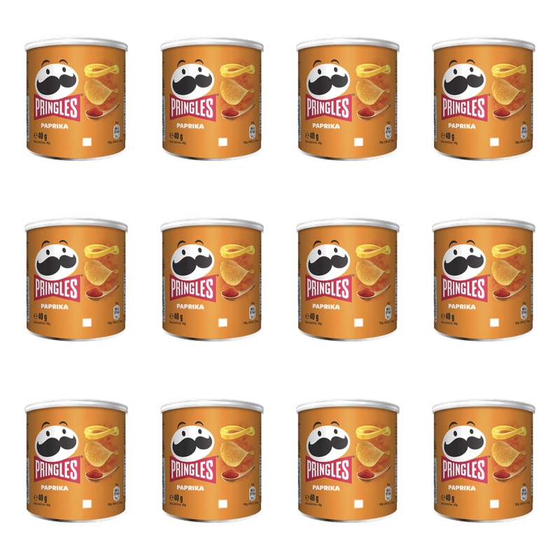 Pringles Paprika 40 g X12