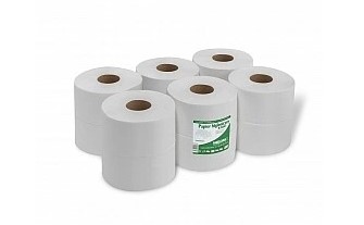 

Papier toaletowy Welmax Jumbo biały 12 rolek 120m