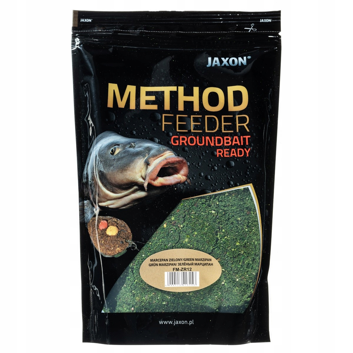 Zanęta Method Feeder Ready Marcepan Zielony 750g Na Cieplejszą Wodę