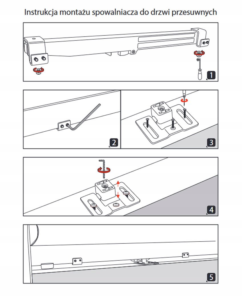 SYSTEM DRZWI PRZESUWNYCH CZARNY SPOWALNIACZ HAMULEC SAMODOMYKACZ DO DRZWI EAN (GTIN) 5903313202930