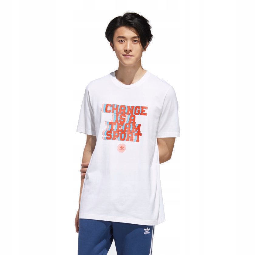 

Adidas Trefoil Slogan Tee Męska Koszulka Grafika