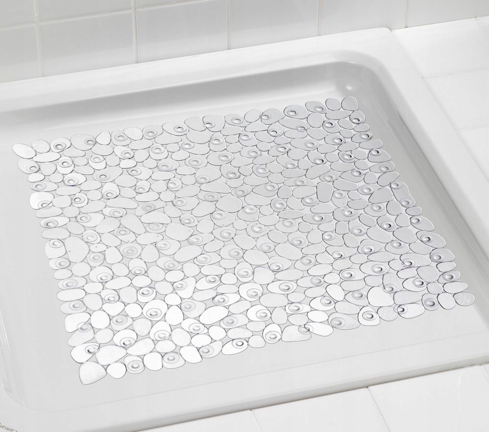 MATA DO BRODZIKA, ANTYPOŚLIZGOWA DO ŁAZIENKI duża Kolor przezroczysty