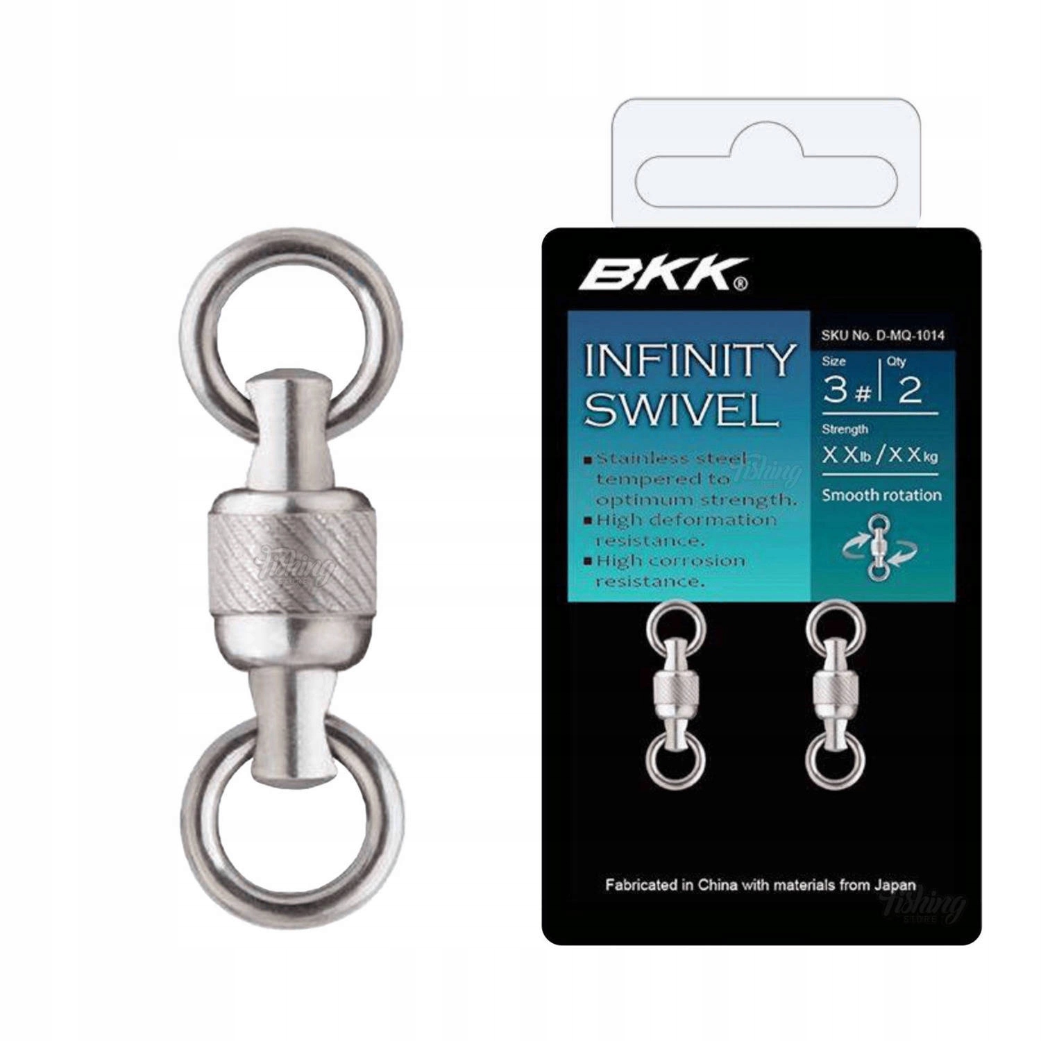 Krętliki Bkk Infinity Swivel rozmiar 3, op. 2szt