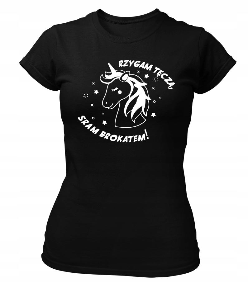 

Koszulka T-shirt damski Unicorn Jednorożec XL