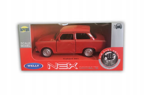

Trabant 601 Czerwony Metalowy Model 1:34 Welly