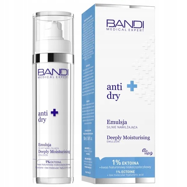 Bandi Anti-Dry, silně hydratační emulze, 50 ml