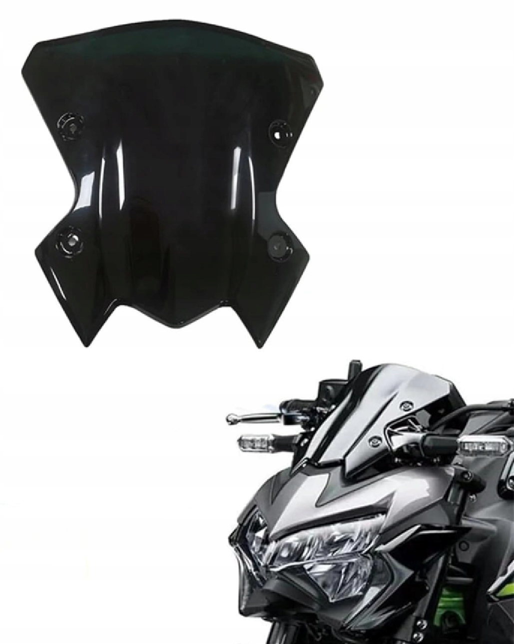 Kawasaki Z 900 Z900 20 24 motocyklové sklo, krytka víka TopX