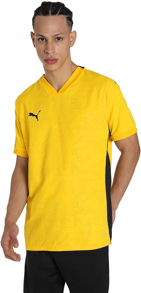 Koszulka Męska Puma Teamcup Jersey Tee dryCELL Sportowa Oddychająca M