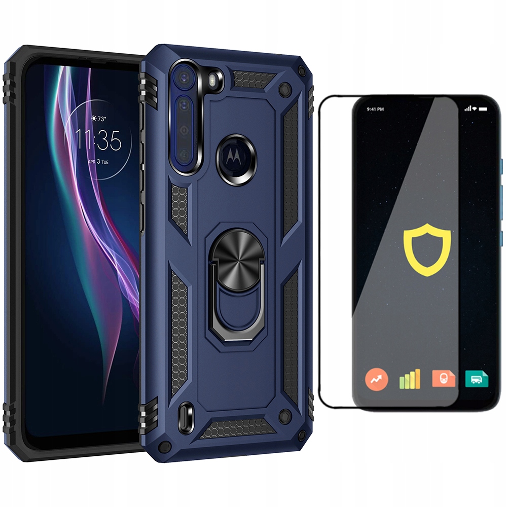 

Etui Pancerne Ring Nx Do Moto One Fusion+ Szkło