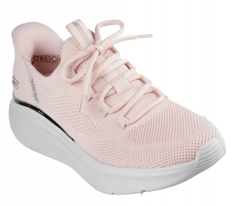 Skechers 117617 Ltpk růžové polobotky vel. 40 Slip-ins Bobs Sport Kochland