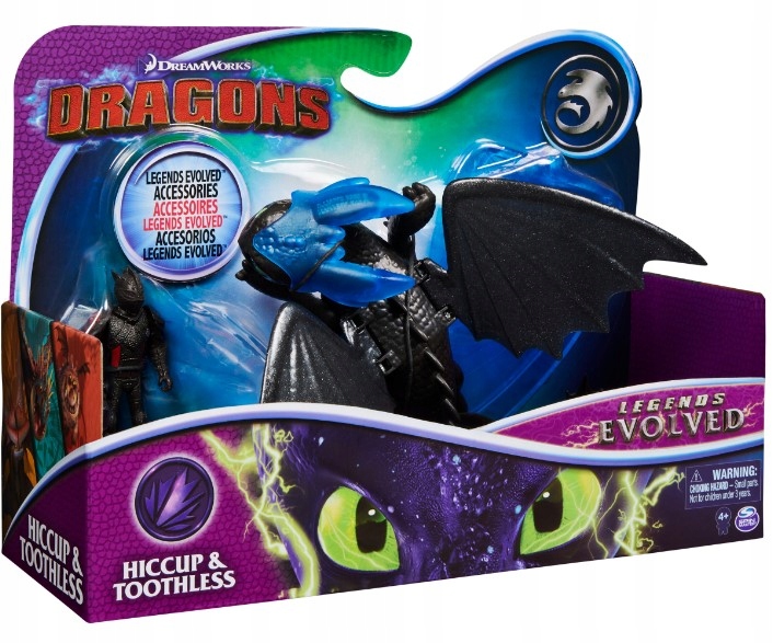 

Figurka Spin MAsters Dragons Szczerbatek Czkawka