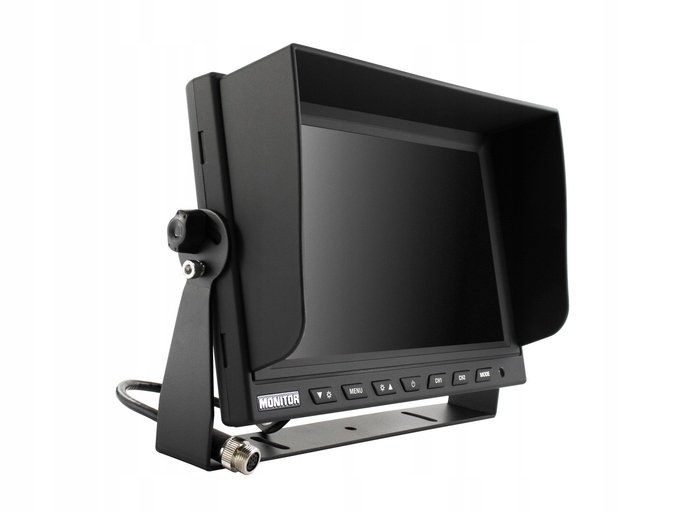 MONITOR LCD 9 OBSŁUGA DO 2 KAMER 4PIN 12V 24V EAN (GTIN) 5901867721495