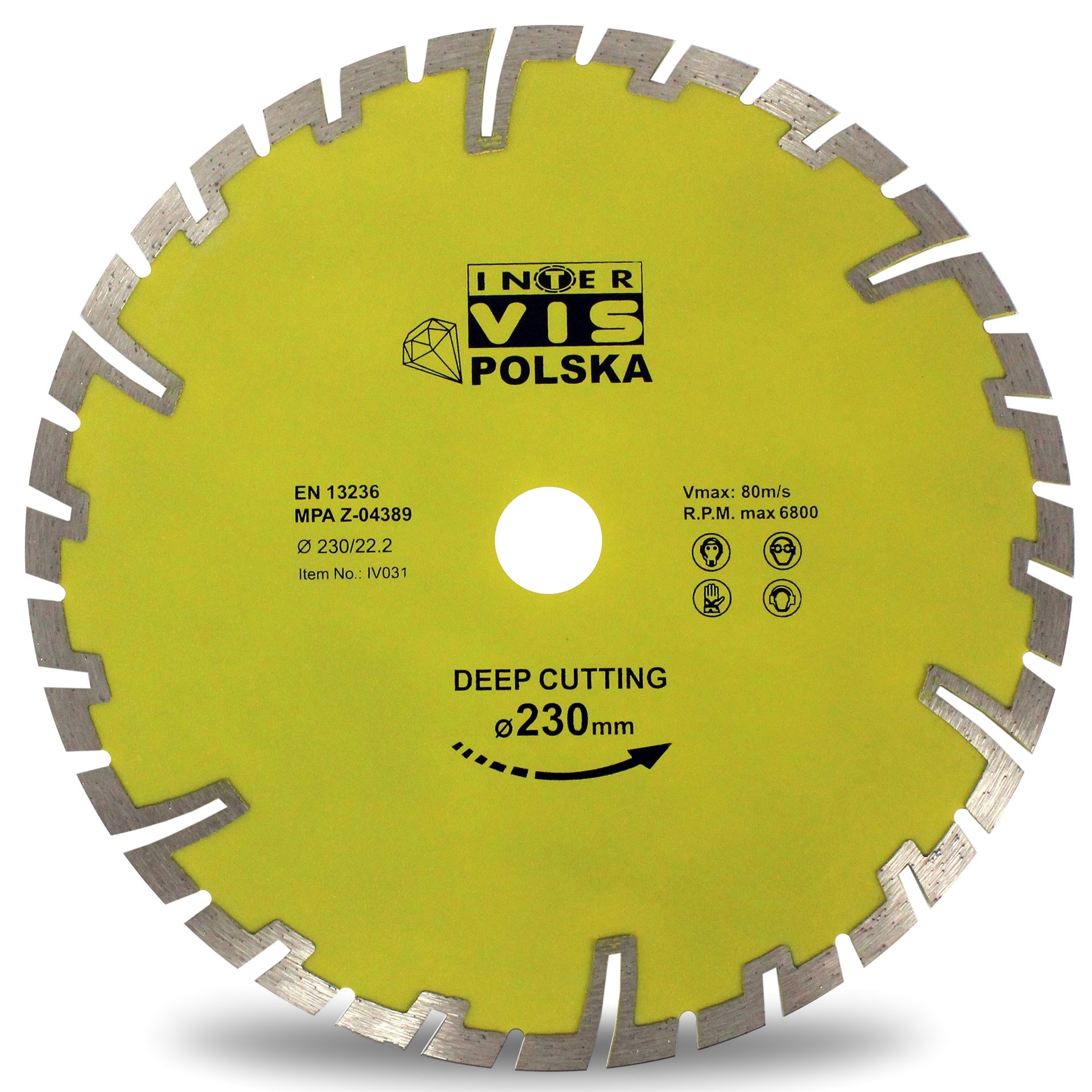 

Tarcza Do Betonu Diamentowa Intervis 230 Deep Cut