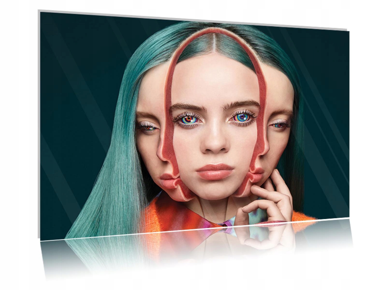 

Obraz szklany na szkle Billie Eilish 05 80x60