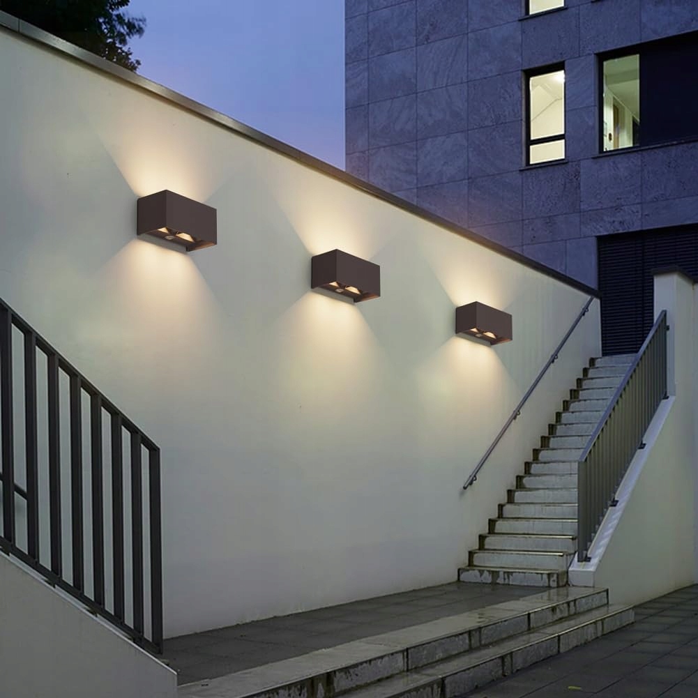 Lampa Zewnętrzna Z Czujnikiem Ruchu Regulowana Ogrodowa 24W IP65 KLIGHTEN — miniatura 9